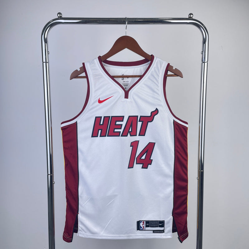 Miami Heat 23/24 Association Edition Tyler Herro Débardeur blanc 