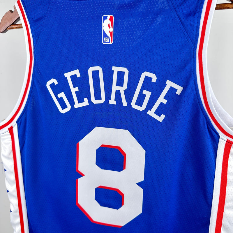 Débardeur Paul George 24/25 Icon Edition des Philadelphia 76ers 