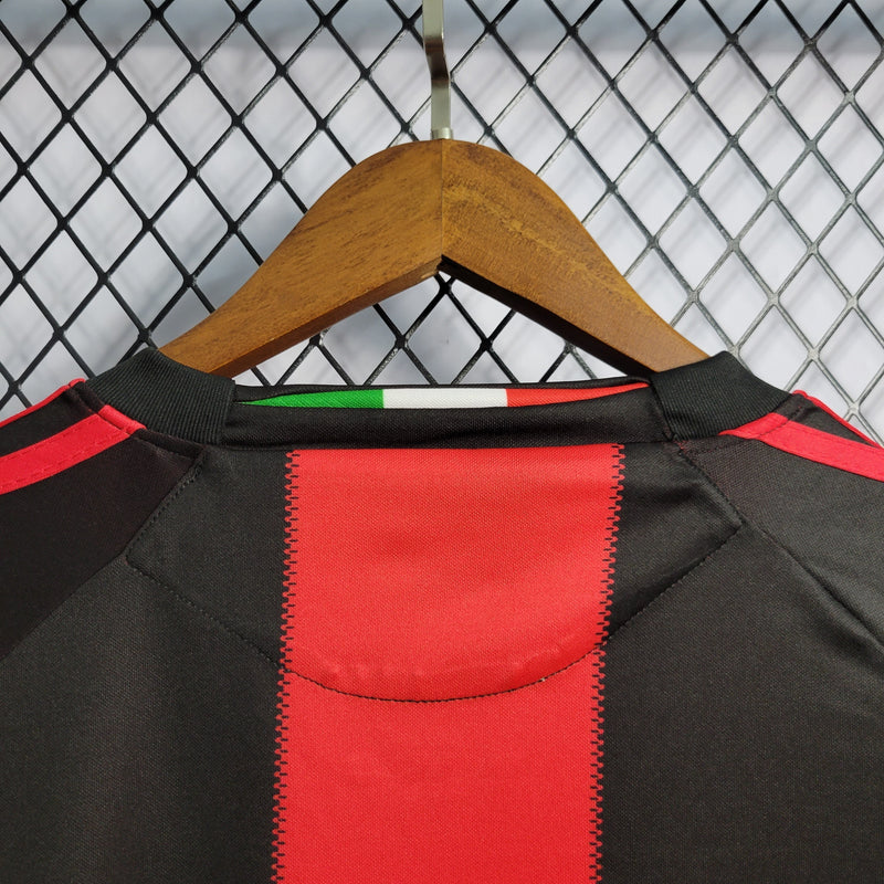 Camisola Milan Home 10/11 - Retrô