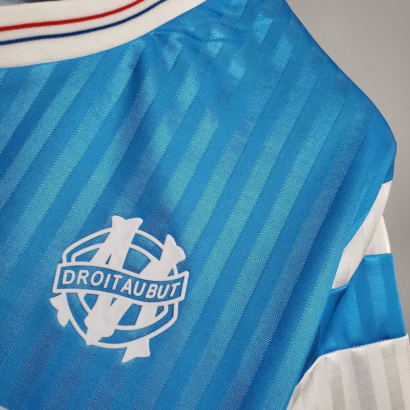 Camisola Olympique de Marseille Away 90/91 - Retrô