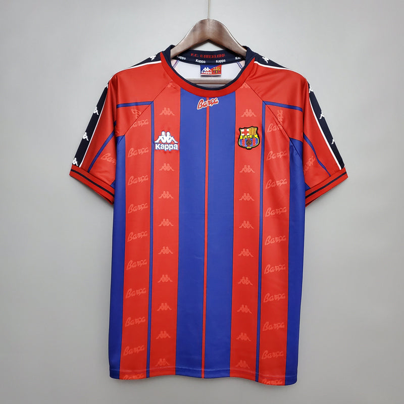 Camisola Barcelona Home 97/98 - Retrô