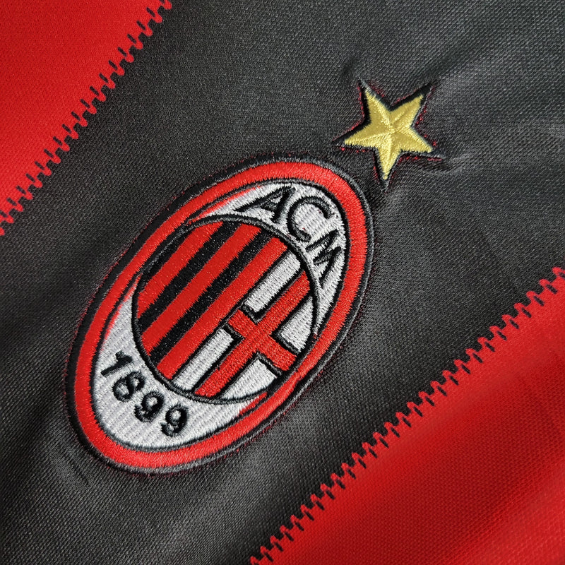 Camisola Milan Home 10/11 - Retrô