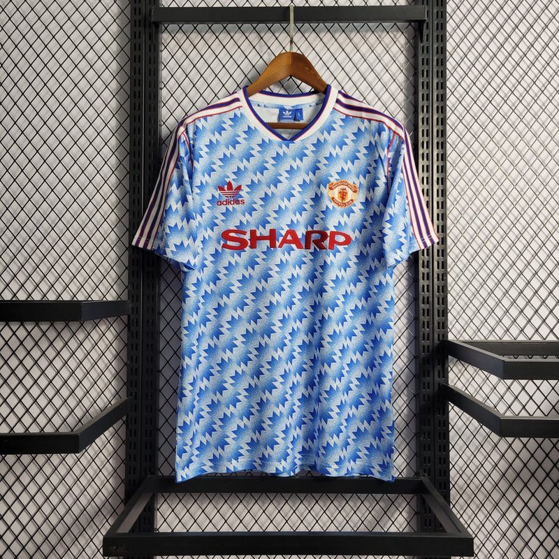 Camisola Manchester United Away 90/92 - Retrô