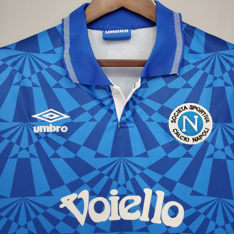 Camisola Napoli Home 91/93 - Retrô