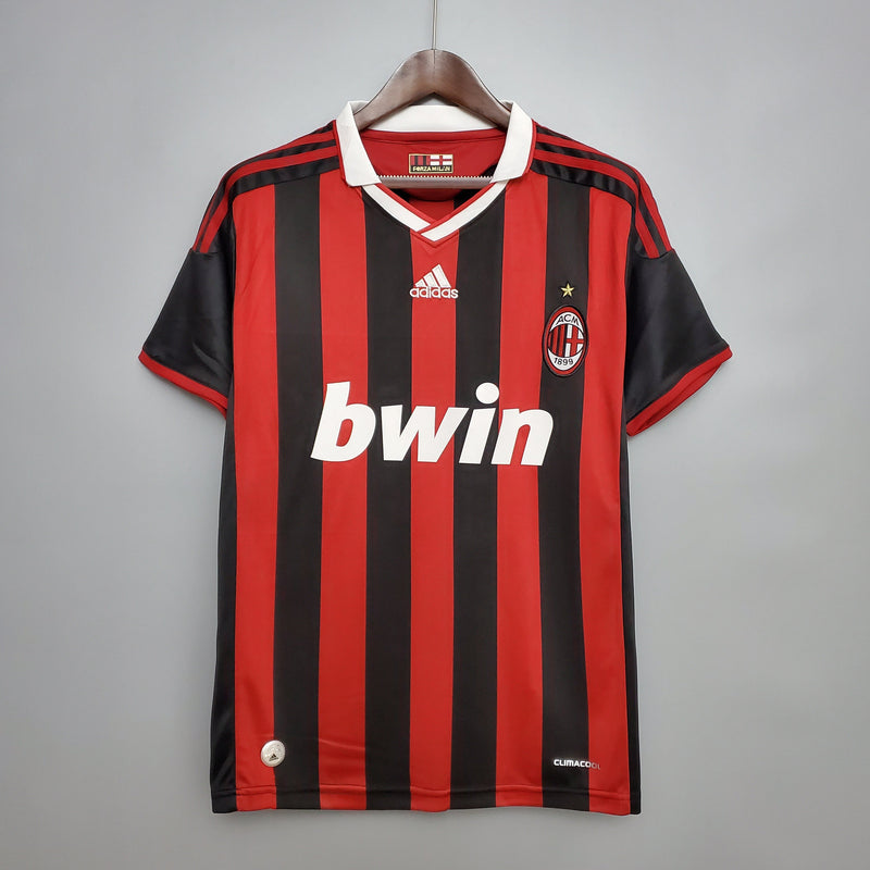 Camisola Milan Home 09/10 - Retrô