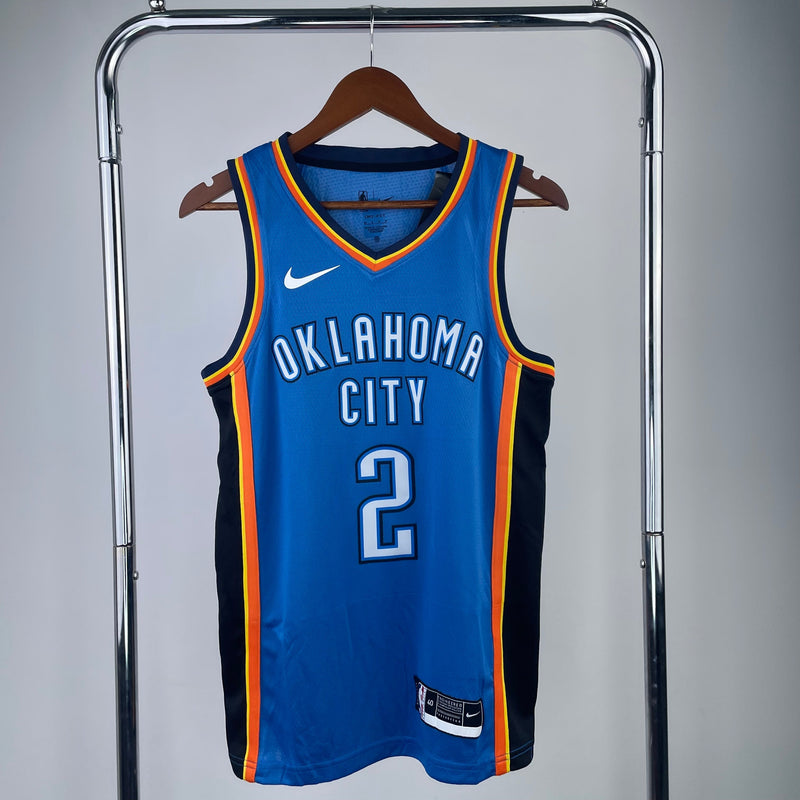 Débardeur Shai Gilgeous-Alexander édition Icon Thunder d'Oklahoma City 