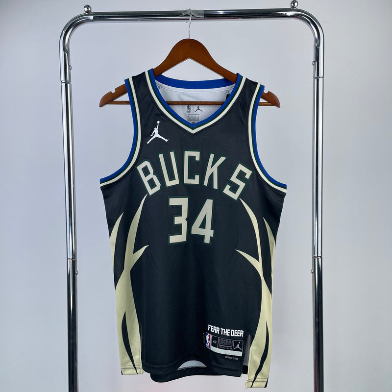 Débardeur Giannis Antetokounmpo Milwaukee Bucks Statement Edition 