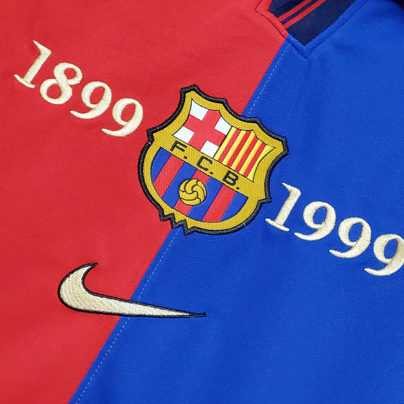 Camisola Barcelona Edição Comemorativa 100 Anos - Retrô