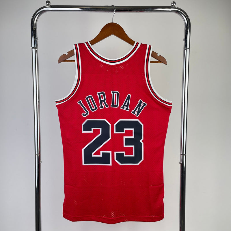 Chicago Bulls Retro Mitchell &amp; Ness 1997/1998 Michael Jordan NBA Tank Top