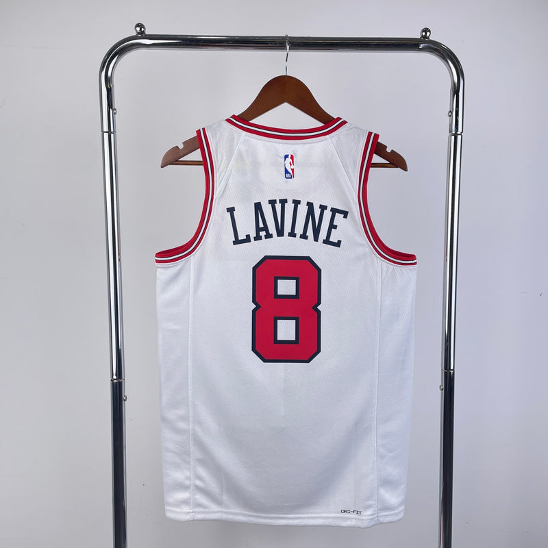 Débardeur blanc Zach LaVine édition Association Chicago Bulls 23/24