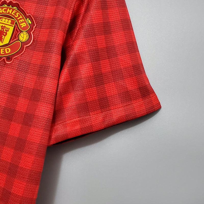 Camisola Manchester United Home 12/13 - Retrô