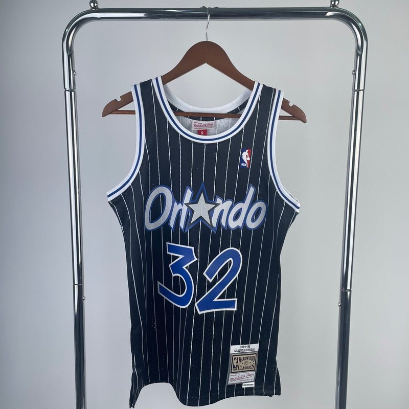 Orlando Magic Retro Mitchell &amp; Ness 1994/1995 Shaquille O'Neal NBA Black Tank Top