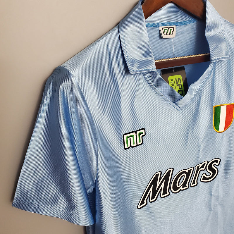 Camisola Napoli Home 90/91 - Retrô