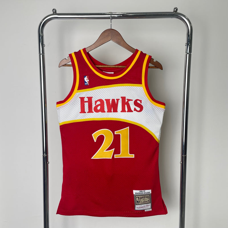 NBA Atlanta Hawks Retro Mitchell &amp; Ness 1985/1986 Dominique Wilkins Tank Top