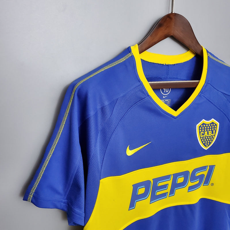 Maillot Boca Juniors Domicile 03/04 - Rétro