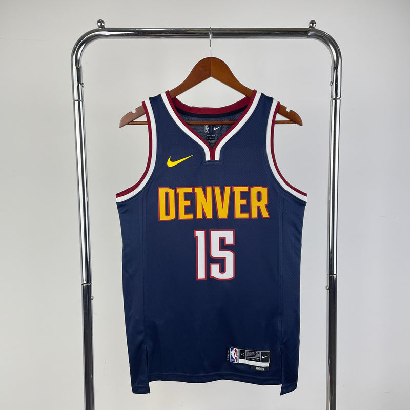 Débardeur bleu Nikola Jokic Denver Nuggets 23/24 Icon Edition