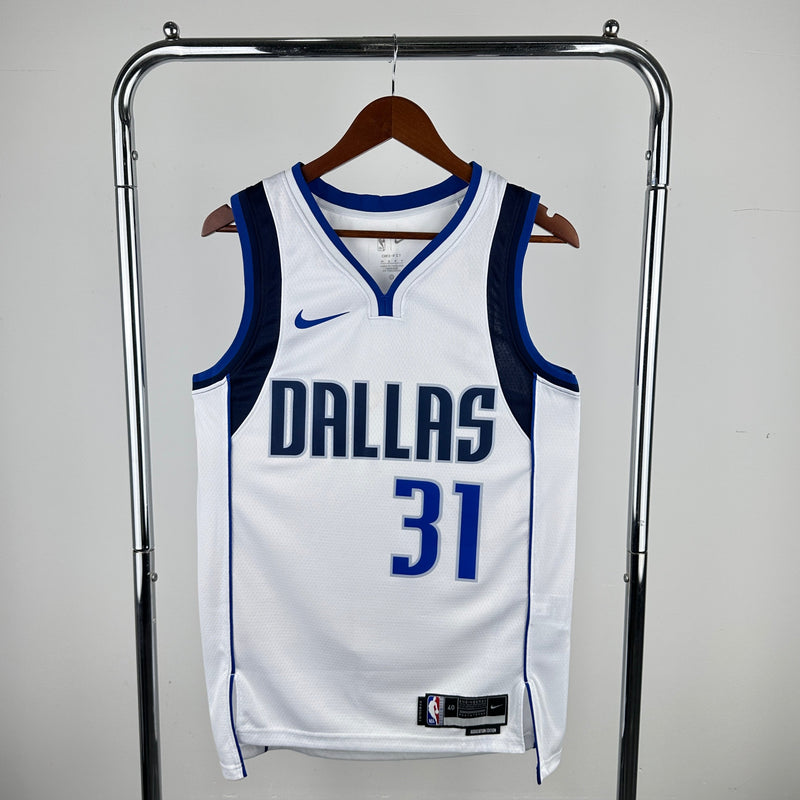 Dallas Mavericks 24/25 Association Edition Klay Thompson White Tank Top 