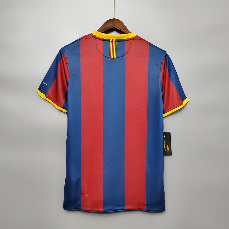 Camisola Barcelona Home 10/11 - Retrô