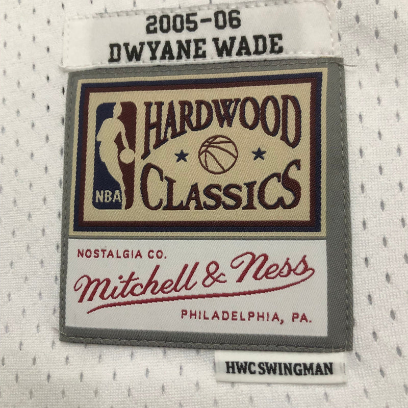 NBA Miami Heat Rétro Mitchell &amp; Ness 2005/2006 Dwyane Wade Débardeur 