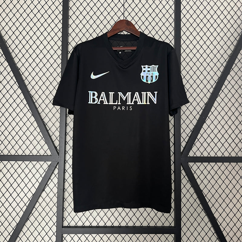 Maillot Balmain 2024/2025 Noir Édition Spéciale Barcelone 