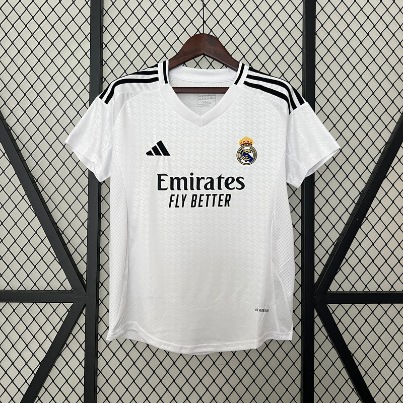 Camisola Feminina Real Madrid Home 2024/2025