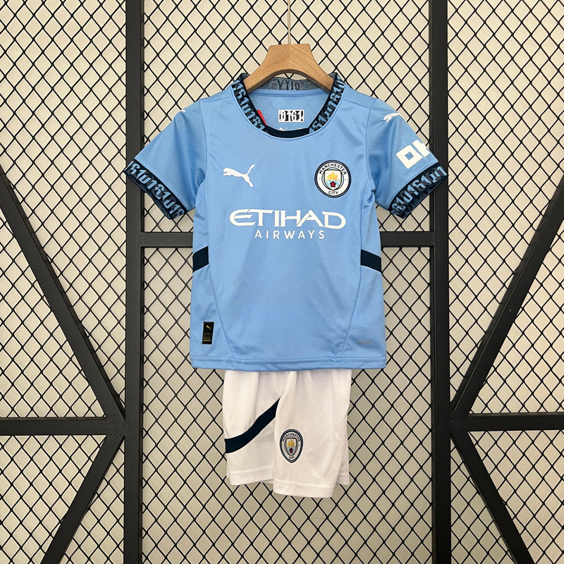 Kit Enfant Manchester City Domicile 2024/2025 