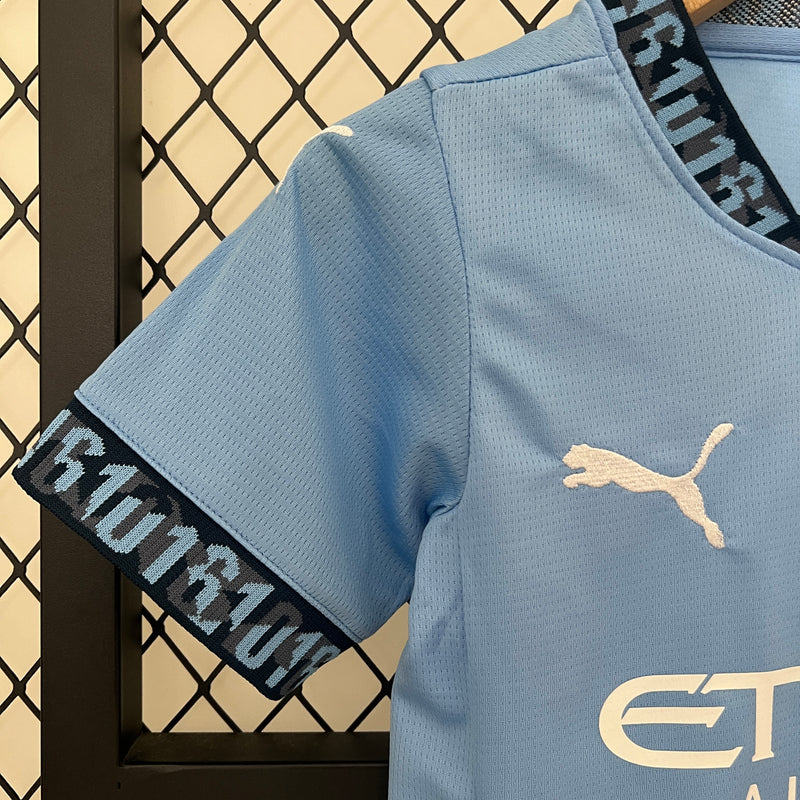 Kit Enfant Manchester City Domicile 2024/2025 