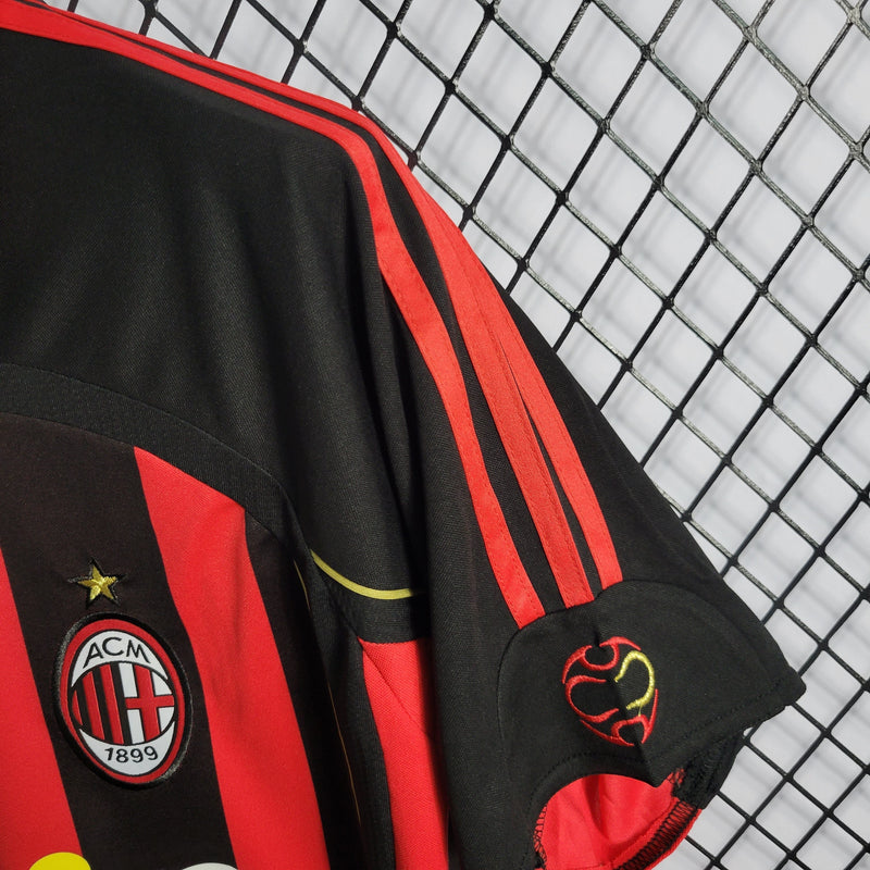 Camisola Milan Home 06/07 - Retrô