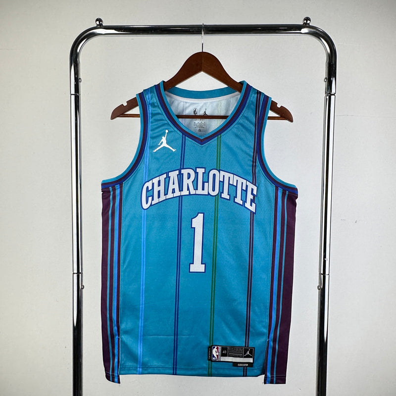 Charlotte Hornets 23/24 Classic Edition LaMelo Ball Blue Tank Top 