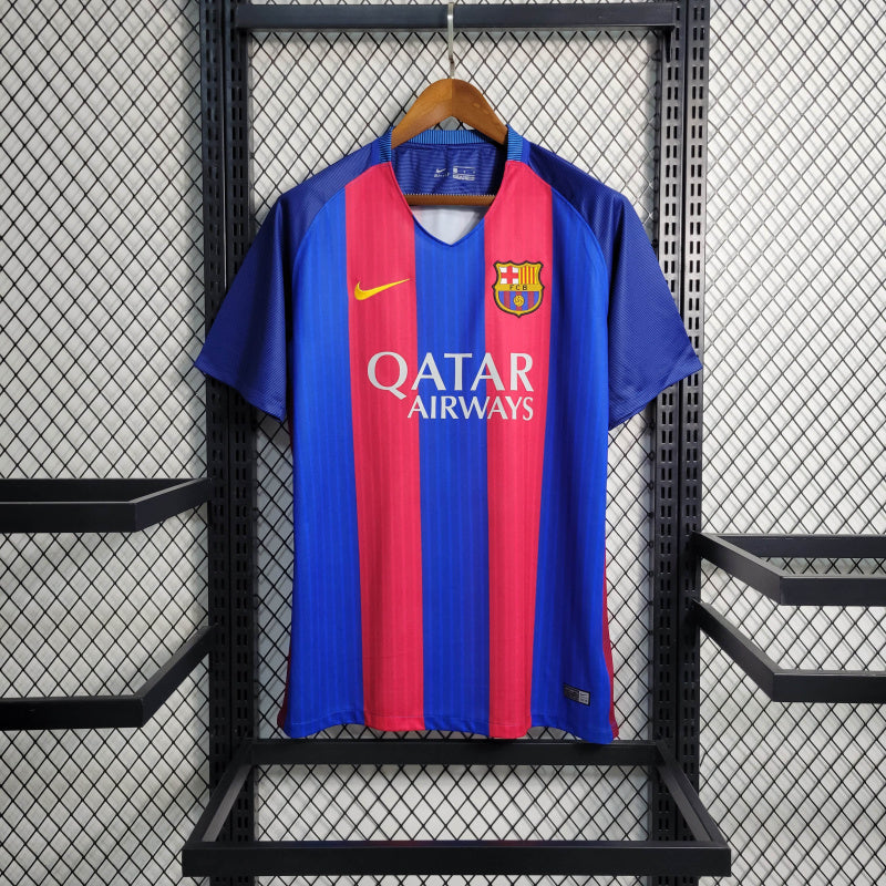 Camisola Barcelona Home 16/17 - Retrô