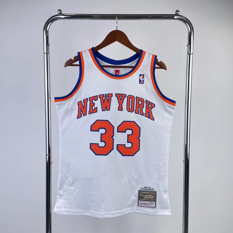 Régate NBA New York Knicks Rétro Mitchell &amp; Ness 1991/1992 Patrick Ewing 