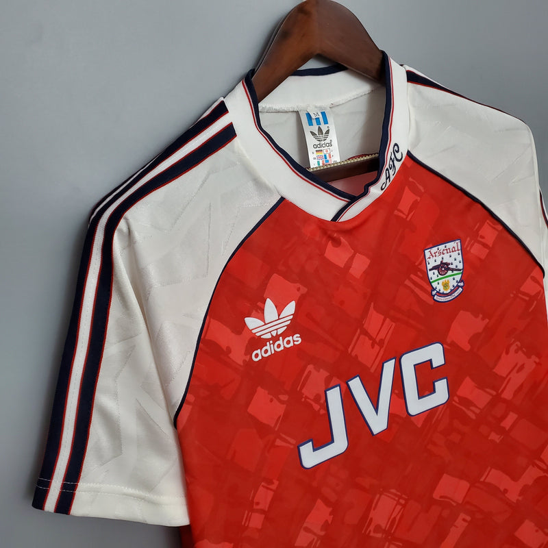 Camisola Arsenal Home 90/92 - Retrô