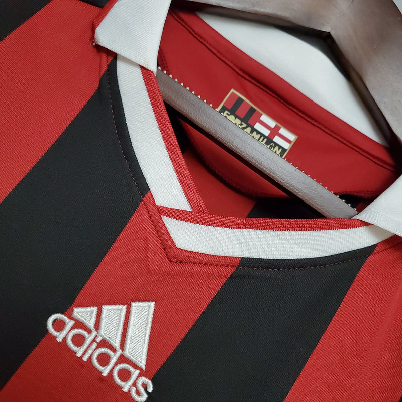 Camisola Milan Home 09/10 - Retrô