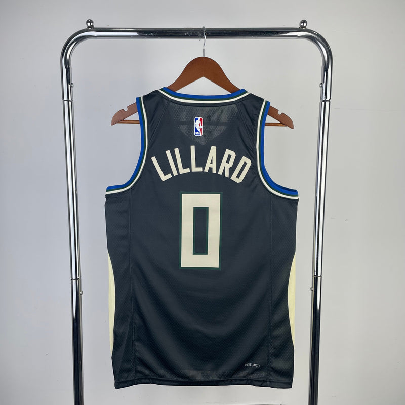 Milwaukee Bucks Statement Edition Damian Lillard Tank Top