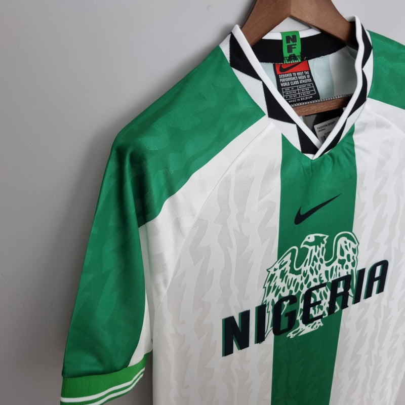 Camisola Nigéria Away 1996 - Retrô