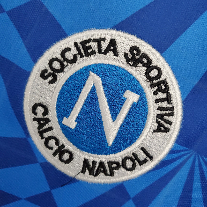 Camisola Napoli Home 91/93 - Retrô