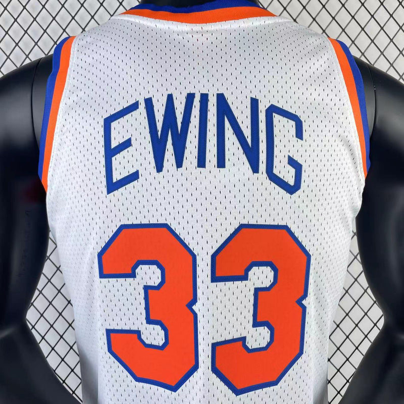 Régate NBA New York Knicks Rétro Mitchell &amp; Ness 1991/1992 Patrick Ewing 