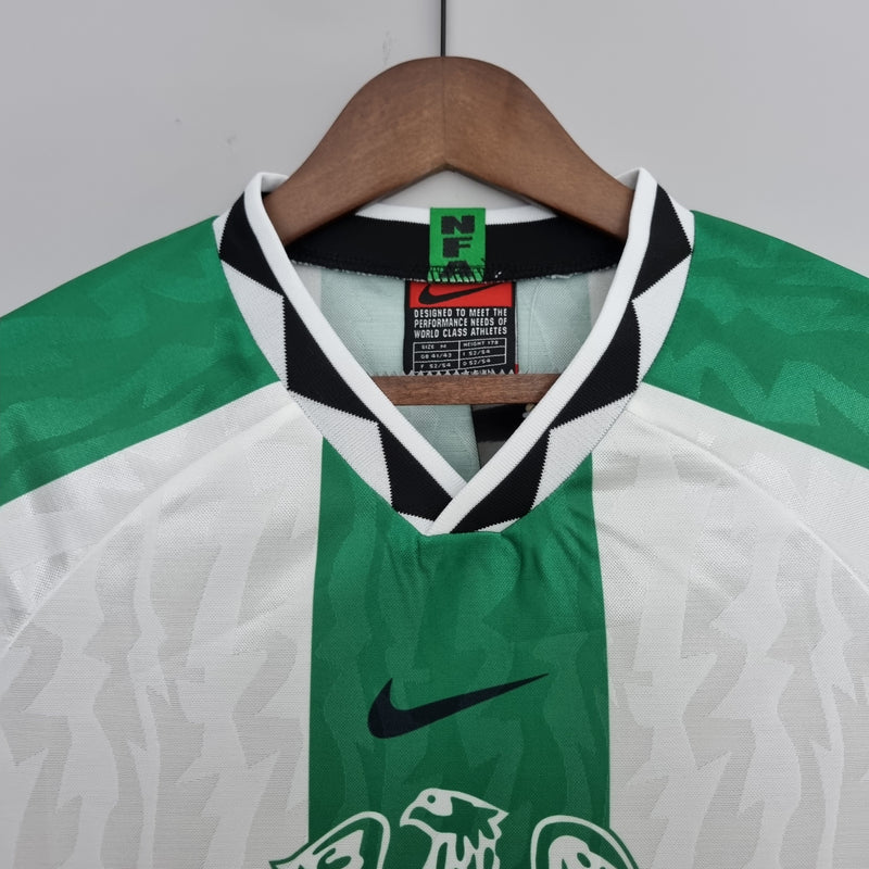 Camisola Nigéria Away 1996 - Retrô