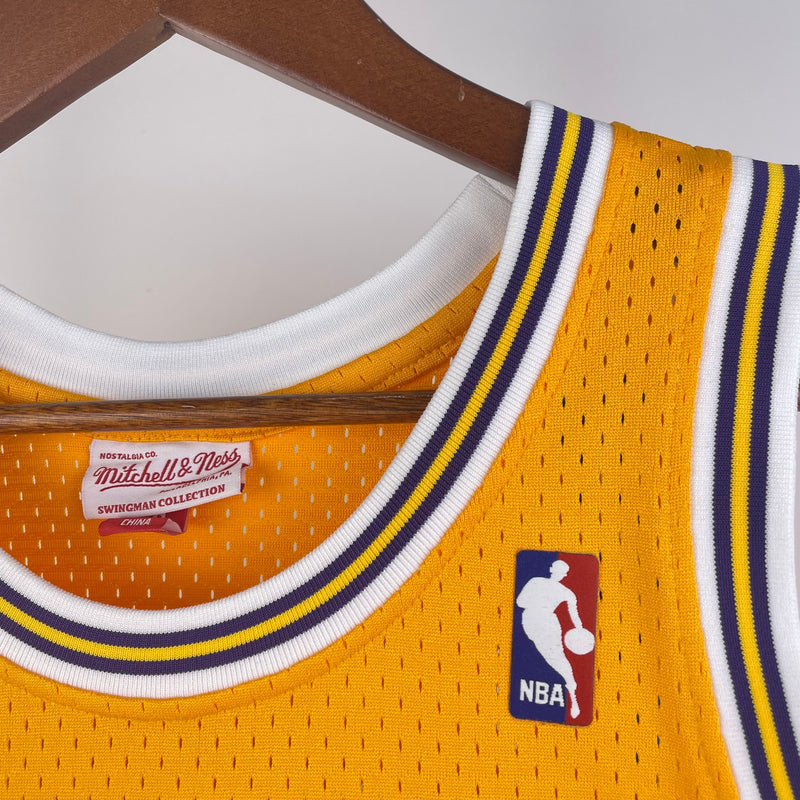 Los Angeles Lakers Retro Mitchell &amp; Ness 1971/1972 Jerry West NBA Tank Top