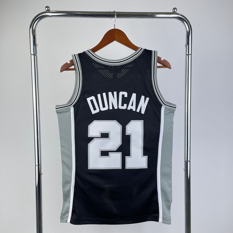 San Antonio Spurs Retro Mitchell &amp; Ness 1998/1999 Tim Duncan NBA Tank Top