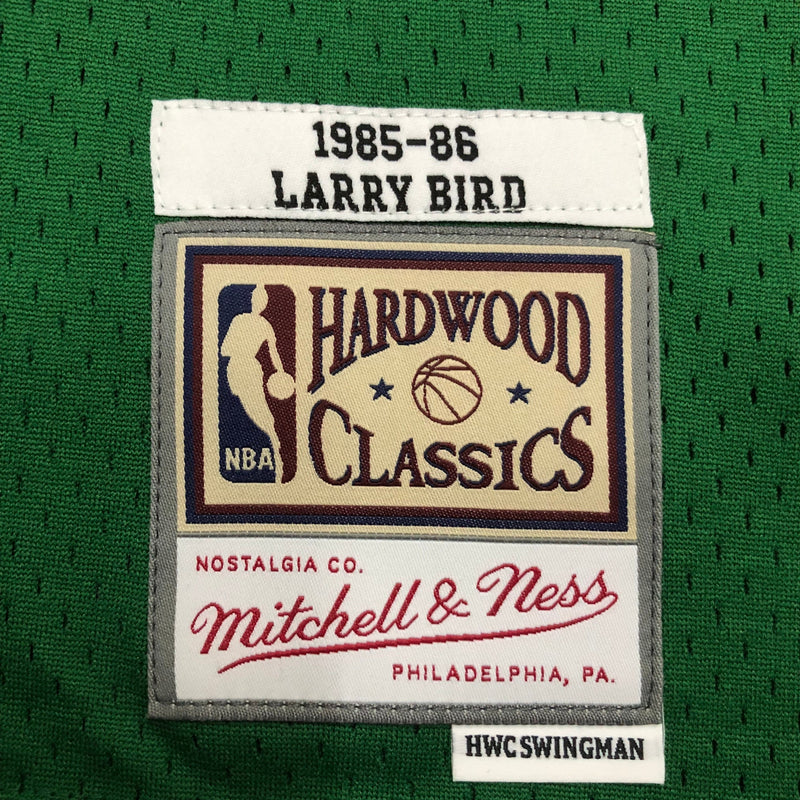 NBA Boston Celtics Rétro Mitchell &amp; Ness 1985/1986 Larry Bird Débardeur 