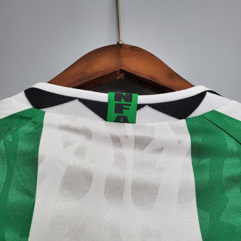 Camisola Nigéria Home 1996 - Retrô