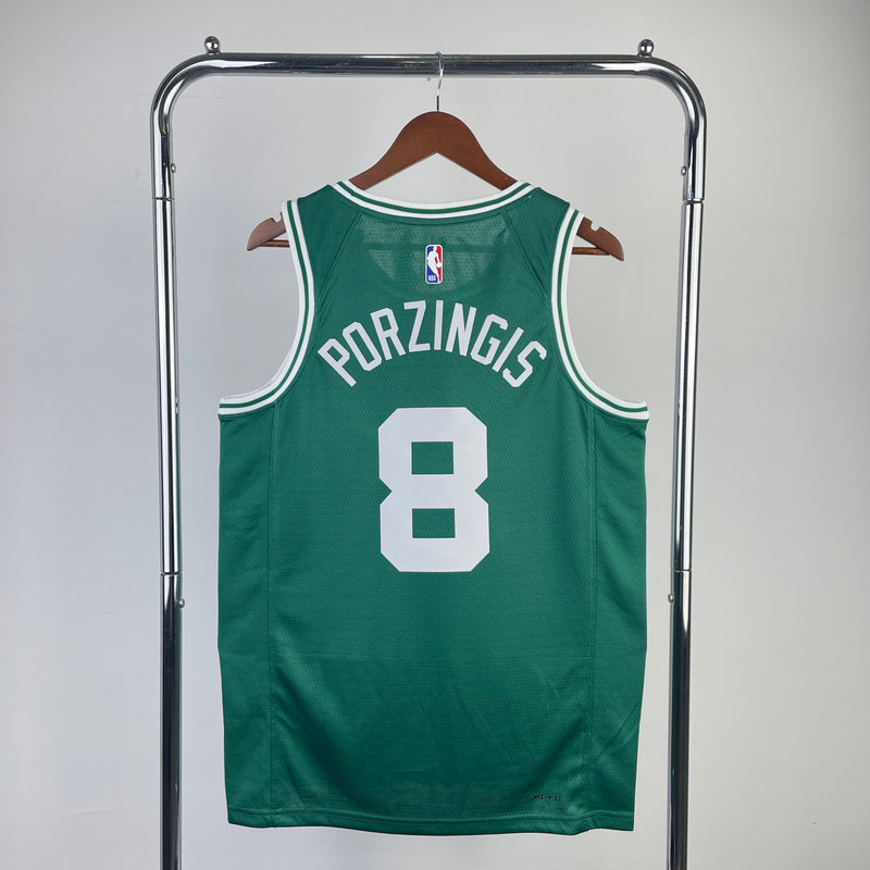 Débardeur vert Kristaps Porzingis Boston Celtics 23/24 Icon Edition