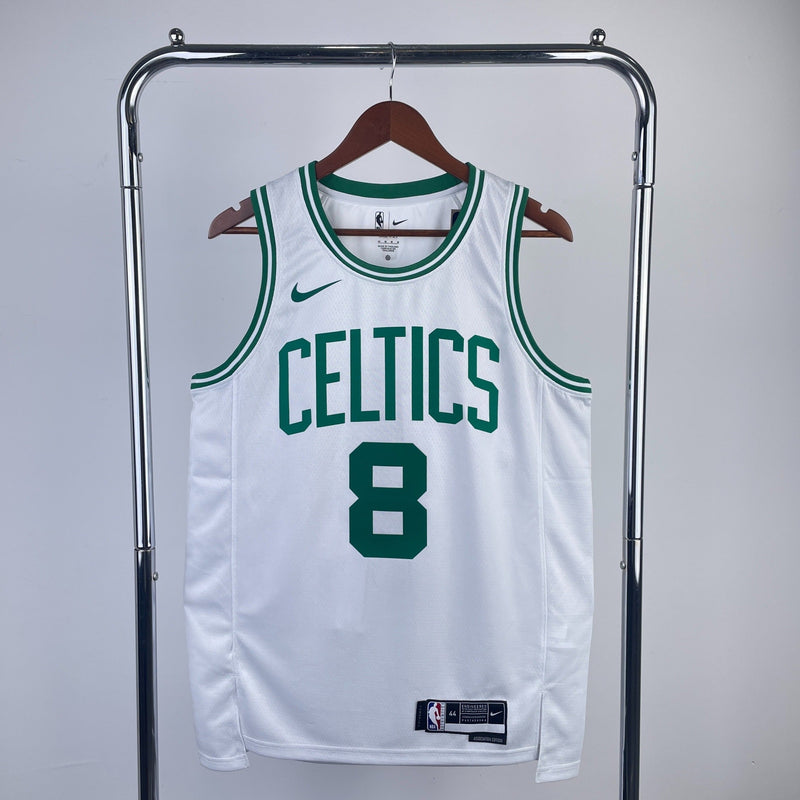 Boston Celtics 23/24 Association Edition Kristaps Porzingis White Tank Top