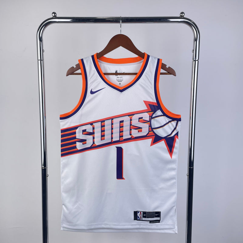 Phoenix Suns 23/24 Association Edition Devin Booker White Tank Top 