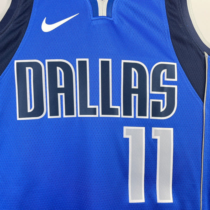 Dallas Mavericks 23/24 Icon Edition Kyrie Irving Blue Tank Top