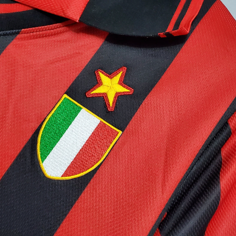 Camisola Milan Home 96/97 - Retrô