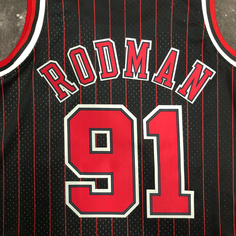 NBA Chicago Bulls Retro Mitchell &amp; Ness 1995/1996 Dennis Rodman Tank Top