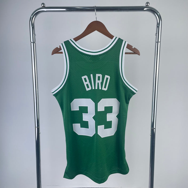 NBA Boston Celtics Rétro Mitchell &amp; Ness 1985/1986 Larry Bird Débardeur 