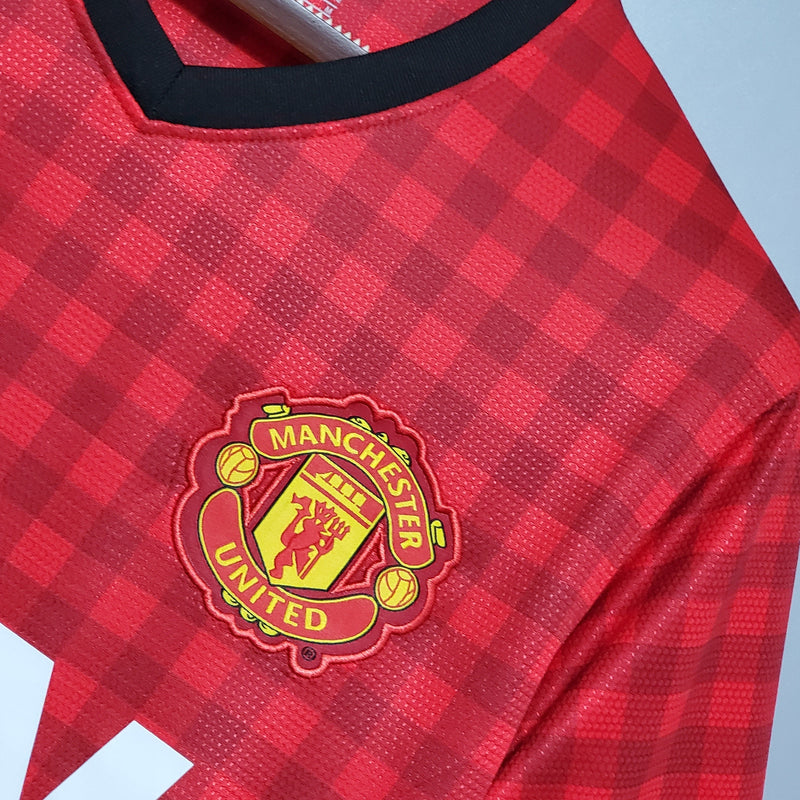 Camisola Manchester United Home 12/13 - Retrô